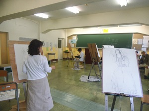写真:スケッチ会
