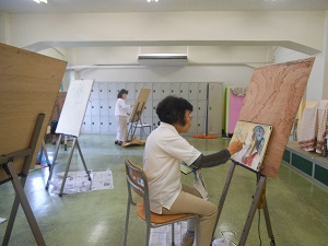 写真:スケッチ会