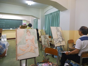 写真:スケッチ会