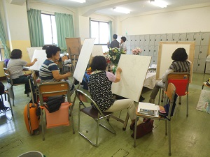 写真:スケッチ会