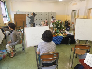 写真:スケッチ会
