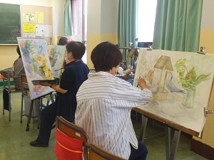写真:スケッチ会
