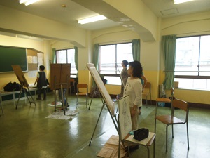 写真:スケッチ会