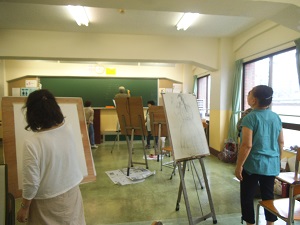 写真:スケッチ会