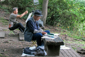 写真:スケッチ会