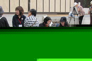 写真:スケッチ会
