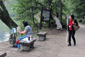 写真:スケッチ会