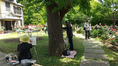 写真：スケッチ会